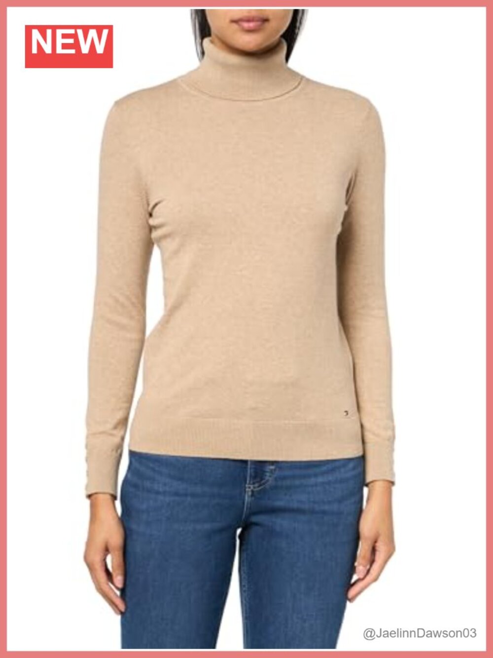 Cotton Lightweight Turtleneck Sweater Long Sleeve Solid Pullover
